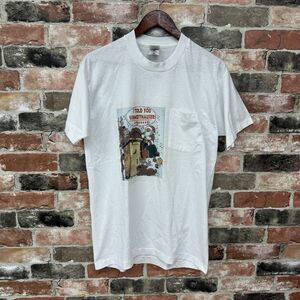 VTG Santa “Schmidt House” Joke T-Shirt Single Stitch Fruit Of The Loom Best L